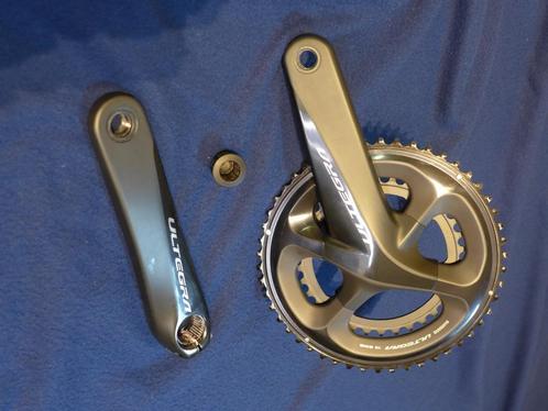 Shimano Ultegra crankset 11sp 172,5mm, Fietsen en Brommers, Fietsonderdelen, Zo goed als nieuw, Racefiets, Crankstel of Pedalen