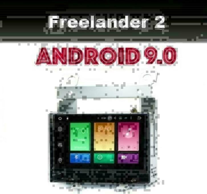 Land Rover Freelander 2 navigatie android 9.0 wifi dab+ usb, Auto diversen, Autoradio's, Ophalen of Verzenden