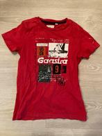 T-shirt Gaastra rood maat 110/116, Jongen, Ophalen of Verzenden, Zo goed als nieuw, Shirt of Longsleeve