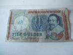 Nederland bankbiljet Hugo de Groot fl. 10,00, Verzenden, 10 gulden, Los biljet