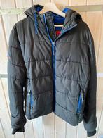 Winterjas superdry, Maat 52/54 (L), Zwart, Ophalen of Verzenden, Gedragen