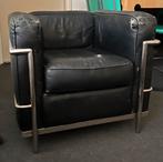 LE CORBUSIER ( niet gemerkt ), Huis en Inrichting, Fauteuils, Ophalen, Minder dan 75 cm, Leer, Zo goed als nieuw
