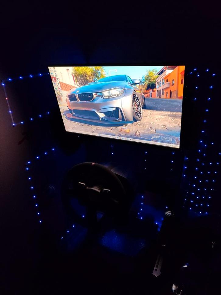 Complete Sim Racing Rig met PC te Koop, Spelcomputers en Games, Games | Overige, Gebruikt, Racen en Vliegen, 1 speler, Vanaf 7 jaar