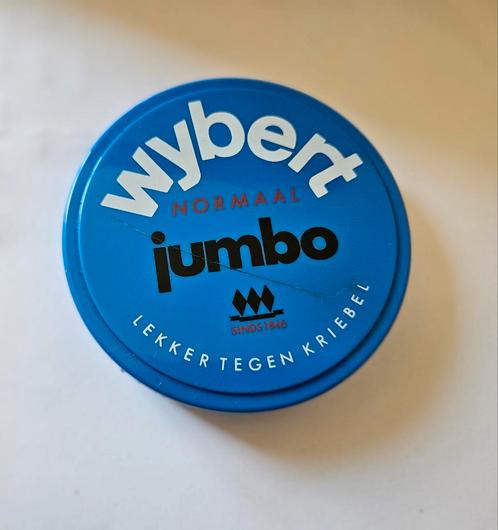 Wybert Normaal Jumbo blik, Verzamelen, Blikken, Gebruikt, Overige, Overige merken, Ophalen of Verzenden