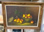 Stilleven met Fruit - Olieverf op Doek, Antiek en Kunst, Ophalen of Verzenden