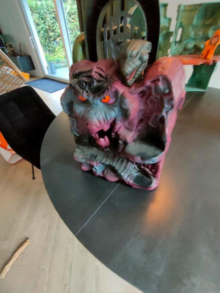 Snake Mountain MOTU 1983 - Werkende Microfoon, Verzamelen, Poppetjes en Figuurtjes, Gebruikt, Ophalen of Verzenden