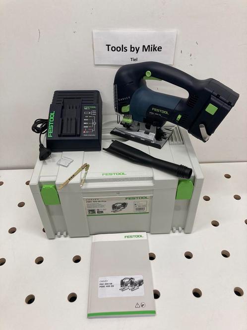 Festool psbc400eb accu decoupeerzaag set, Doe-het-zelf en Verbouw, Gereedschap | Zaagmachines, Zo goed als nieuw, Decoupeerzaag