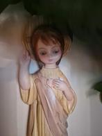 Oud wand beeld - meisje, Antiek en Kunst, Ophalen of Verzenden