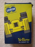 Originele LUXON Yellow 8x21 DCF/YG mini verrekijker METAAL, Audio, Tv en Foto, Gebruikt, Ophalen of Verzenden, Minder dan 8x, Dakkant (recht)
