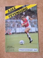Ajax - Feyenoord Programma 1987-1988, Ophalen of Verzenden, Gebruikt, Ajax, Boek of Tijdschrift