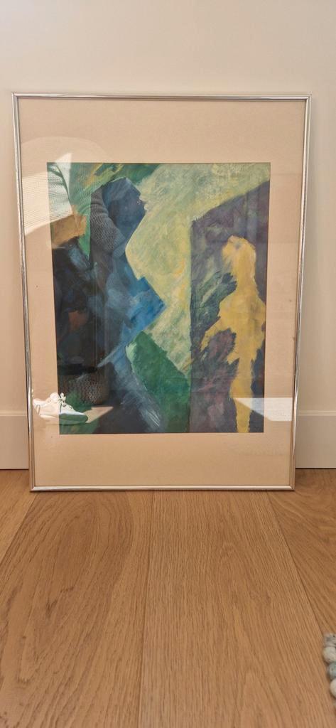 Aafke Holman Gouache Schilderij, Antiek en Kunst, Kunst | Overige Kunst, Ophalen