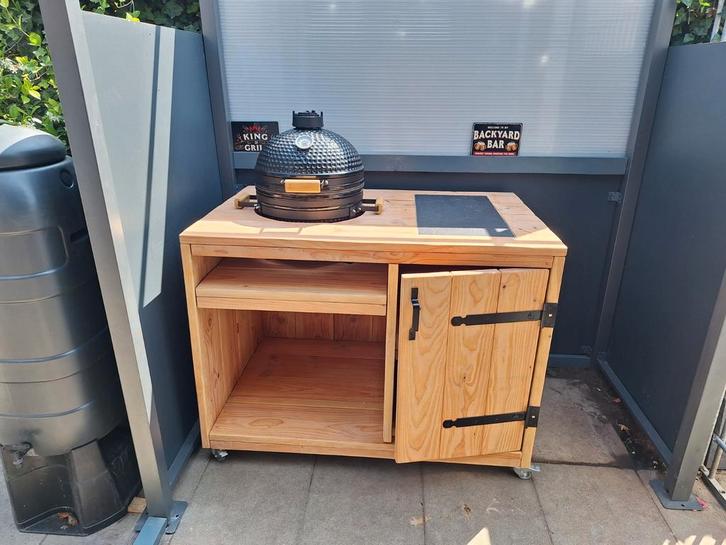 Douglas buitenkeuken Kamado Basterd Green Egg HERFST SALE, Tuin en Terras, Buitenkeukens, Ophalen of Verzenden