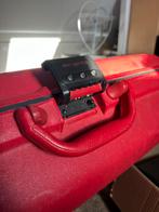 Vintage Samsonite Koffer - Rood, Sieraden, Tassen en Uiterlijk, Koffers, 60 tot 70 cm, Gebruikt, Hard kunststof, 45 tot 55 cm