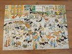 Jan van Haasteren 1000 stukjes de Veemarkt, Hobby en Vrije tijd, Denksport en Puzzels, Ophalen, 500 t/m 1500 stukjes, Zo goed als nieuw