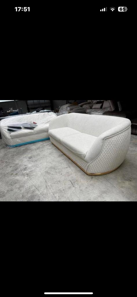 Bankstel, Huis en Inrichting, Banken | Bankstellen, Stof, Ophalen of Verzenden