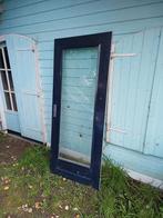 Gebruikte hardhouten buitendeur linksdraaiend, Doe-het-zelf en Verbouw, Deuren en Horren, Ophalen, Gebruikt, Buitendeur, 200 tot 215 cm