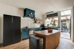 Gebruikte maar prima hoek keuken aangeboden, Huis en Inrichting, Ophalen, Gebruikt, Blauw, Hoekkeuken