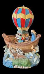 Muziekdoos Noach's Ark met Luchtballon, Antiek en Kunst, Ophalen of Verzenden