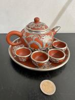 Klein aardewerk Chinees yixing theeservies, Ophalen of Verzenden, Gebruikt