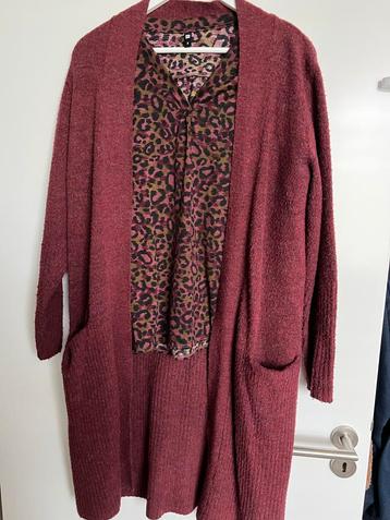 Leuke set: Blouse & Lang Vest - S/M beschikbaar voor biedingen