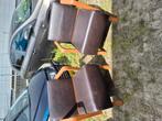 Mooie leren stoelen., Huis en Inrichting, Stoelen, Ophalen, Zo goed als nieuw