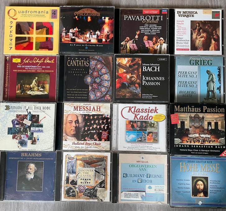 Partij klassieke cd’s, Cd's en Dvd's, Cd's | Klassiek, Gebruikt, Overige typen, Classicisme, Ophalen of Verzenden