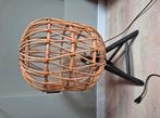 Rotan vloerlamp van Loods5, Huis en Inrichting, Lampen | Vloerlampen, Ophalen, Zo goed als nieuw, Minder dan 100 cm