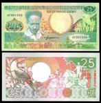 Suriname 1986/1988, 4 opvolgende bankbiljetten (UNC), Verzenden, Zuid-Amerika, Setje