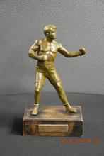 Art Deco bokser sculptuur sportprijs uit 23-1-1933, Ophalen of Verzenden