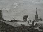 kopergravure Medemblik Westerpoort 1726 Hendrik Spilman, Verzenden