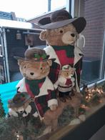 4 decoratie beren (aleen ophalen), Verzamelen, Ophalen of Verzenden, Zo goed als nieuw, Stoffen beer, Overige merken