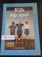 Kijk op Spel - Holger de Nooij, Zo goed als nieuw, Holger de Nooij, Gamma, HBO