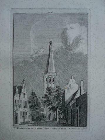 367-368 / Medemblik   Munt Weeshuis  Grote Kopergravure 1752 beschikbaar voor biedingen