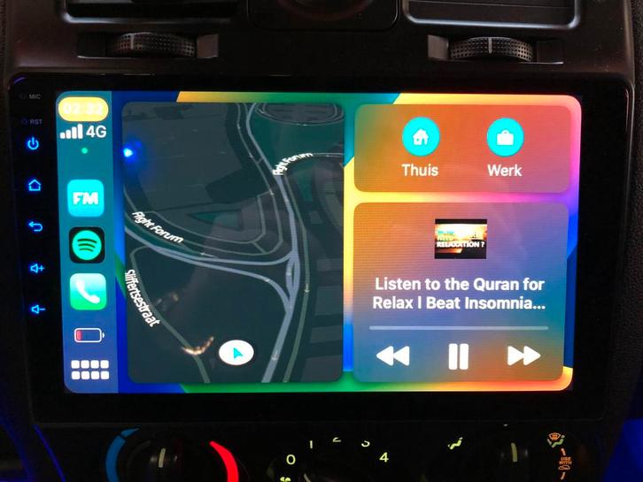Multimedia Hyundai Getz - Apple/Android Carplay - 2 DIN, Auto-onderdelen, Dashboard en Schakelaars, Hyundai, Ophalen of Verzenden