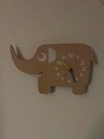 Mooie, als nieuwe olifanten klok van Studio Jip, Ophalen of Verzenden, Zo goed als nieuw, Wandklok
