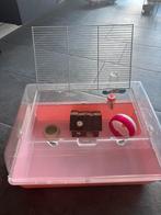 Hamsterkooi roze, Dieren en Toebehoren, Ophalen of Verzenden, Zo goed als nieuw