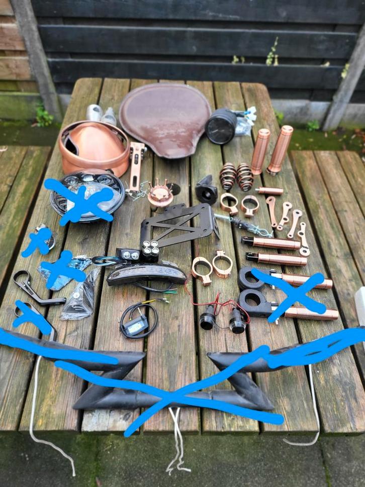 Nieuwe motor onderdelen te koop, Motoren, Onderdelen | Merk-onafhankelijk, Nieuw, Ophalen of Verzenden