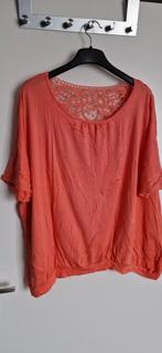 Shirt koraal maat 54, Zo goed als nieuw, Janina, Rood, Shirt of Top