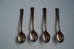 DE lepeltjes 4 stuks verzilverd, Verzamelen, Merken en Reclamevoorwerpen, Ophalen of Verzenden, Gebruikt, Gebruiksvoorwerp