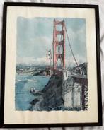 Don Davey – Golden Gate Bridge Print, Ophalen of Verzenden