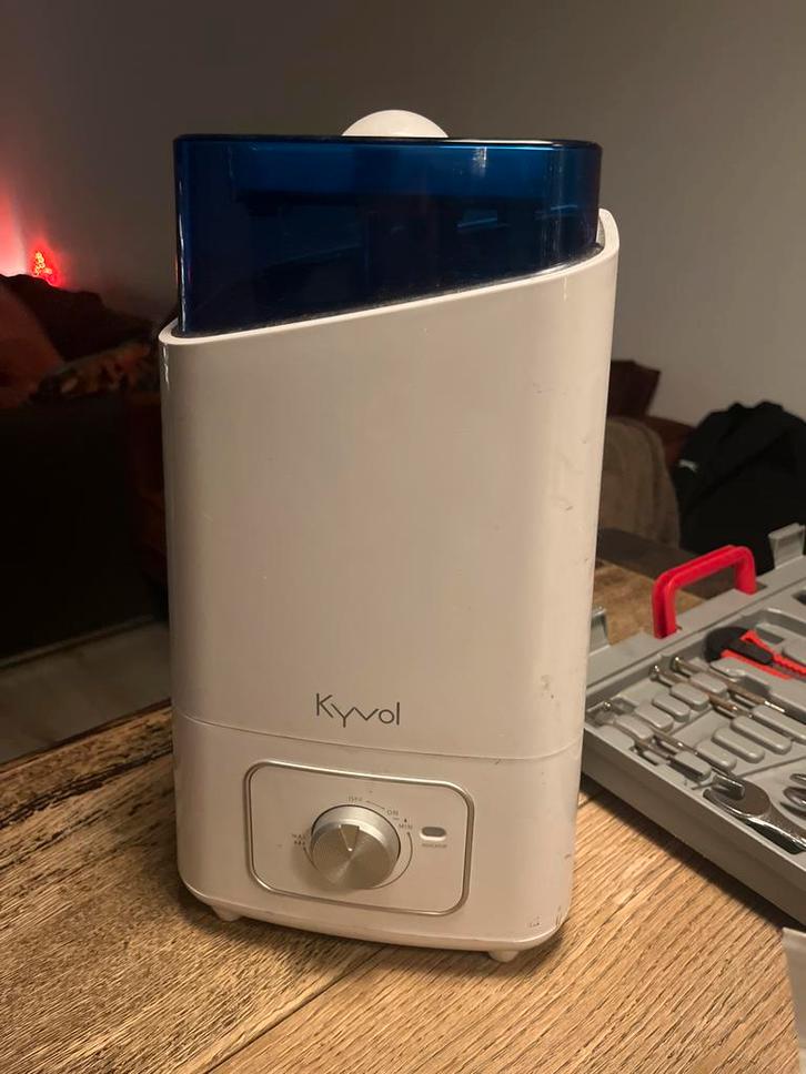 Luchtbevochtiger - Kyvol, Witgoed en Apparatuur, Luchtbehandelingsapparatuur, Gebruikt, Luchtbevochtiger, Ophalen of Verzenden