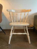 2 vintage retro stoelen  beige, Ophalen of Verzenden, Zo goed als nieuw, Overige kleuren