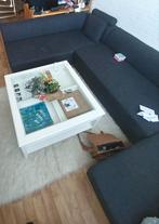 Grote hoekbank (antraciet), Ophalen, Hout, 250 tot 300 cm, Gebruikt