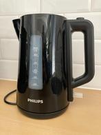 Philips HD9318 waterkoker zwart 1,7 liter, 1 tot 2 liter, Ophalen of Verzenden, Zo goed als nieuw