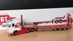 IMC Braanker Scania + Nooteboom, Hobby en Vrije tijd, Modelauto's | 1:50, Ophalen of Verzenden, Zo goed als nieuw, Bus of Vrachtwagen