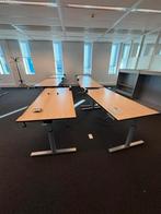 Grote partij Gispen bureaus, Ophalen of Verzenden, In hoogte verstelbaar, Gebruikt, Bureau