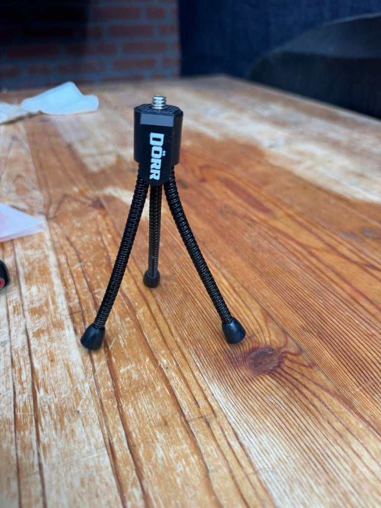 Compacte Dörr Ministatief - Perfect voor onderweg!, Ophalen of Verzenden, Zo goed als nieuw, Minder dan 150 cm, Ministatief