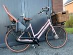 Gazelle Damesfiets (Miss Grace) met Kinderzitje en Mand, Ophalen, Gebruikt, Versnellingen, 50 tot 53 cm