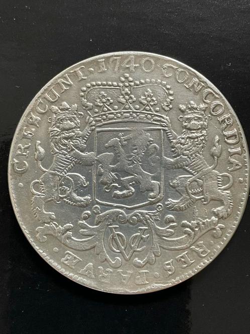 Zilveren Dukaat 1740 - Nederland, Postzegels en Munten, Munten | Nederland, Losse munt, Overige waardes, Vóór koninkrijk, Zilver