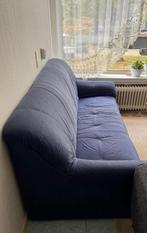 GRATIS op te halen in Schiedam! 3 en 2-zits blauwe bankstel, Huis en Inrichting, Banken | Sofa's en Chaises Longues, Ophalen of Verzenden